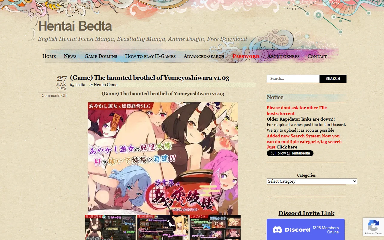 Screenshot: Hentaibedta Screenshot of Hentaibedta